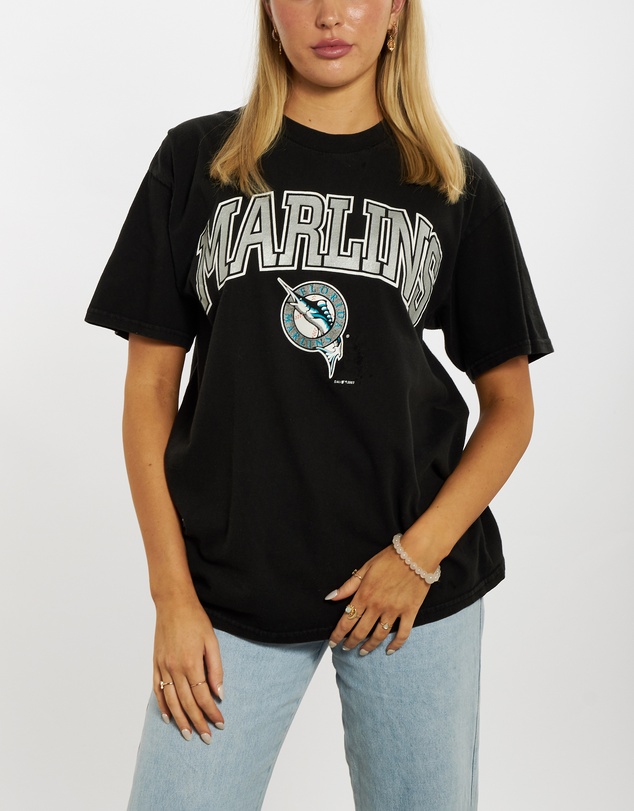 Vintage by The Real Deal - Pre Loved - Vintage MLB Florida Marlins Tee