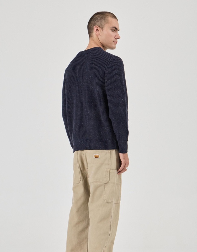 Rolla's - Fishermans Tweed Crew - Navy