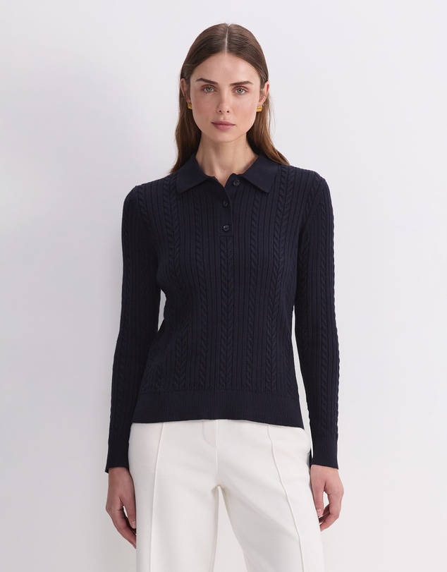 Sportscraft - Elka Baby Cable Polo