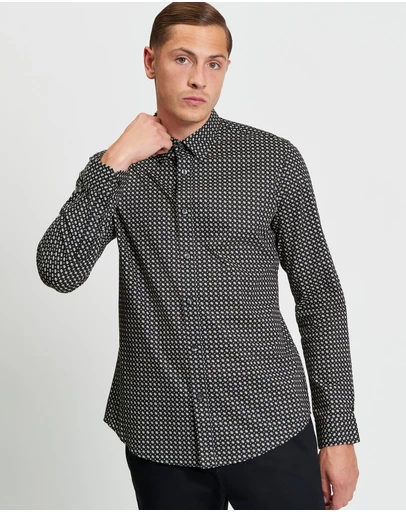 Ben Sherman - Mono Block Print Shirt