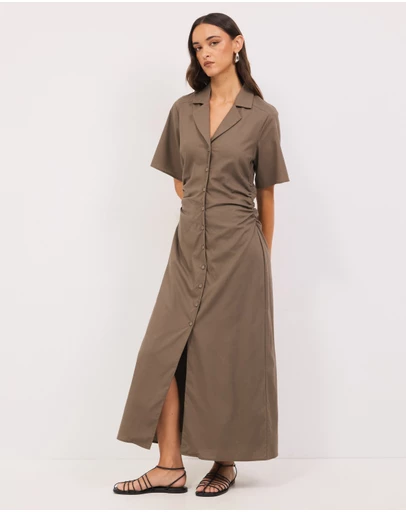 Calli - Anderson SS Shirt Dress