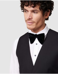 Politix - Charlton Black Tie Chintz Vest