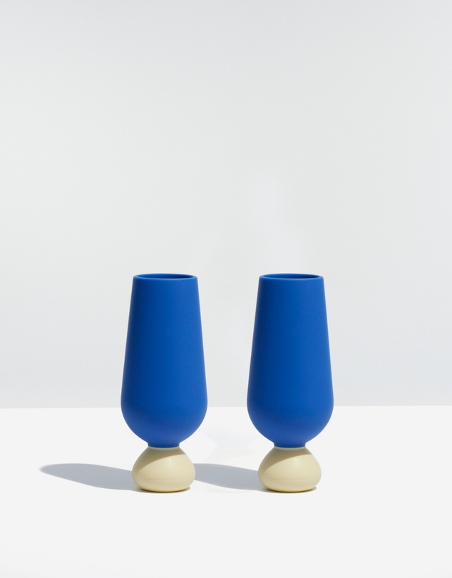 STYLD. - Bubble Champagne Flute Set (2 pcs)