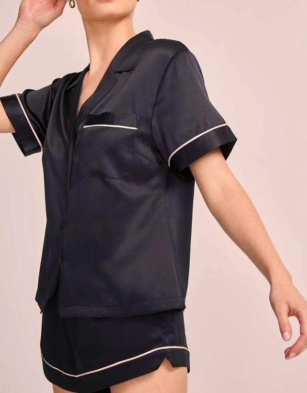 Homebodii - Grace Short Satin Pyjama Set
