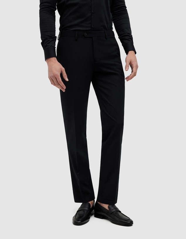 Politix - Wool Blend Regular Stretch Premium Tailored Pant