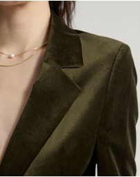 Oxford - Raffi Velvet Blazer