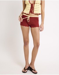 Subtitled - Matilda Crochet Hot Shorts