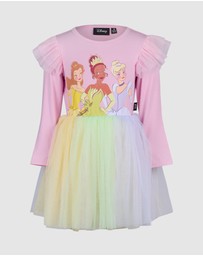 Rock Your Kid - Disney Princess Trio Dress ICONIC EXCLUSIVE- Kids