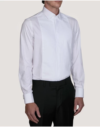 Abelard - Slim Fit Marcella Fly Front Dinner Shirt