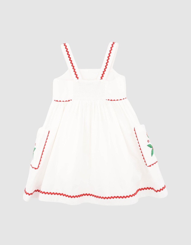 Bebe by Minihaha - Festive Ric Rac Pocket Dress - Kids
