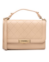 Pre-Loved by Azura Reborn - Pre-Loved Medium Quilted Calfskin Label Click Flap