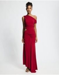 Lover - Ravenna Asymmetrical Jersey Dress