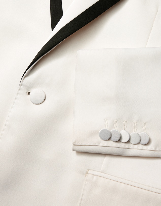 Calibre - Lapel Detail Tuxedo Jacket Ivory
