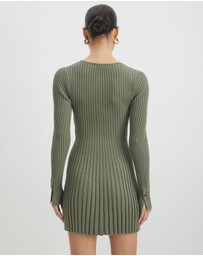 AERE - Organic Cotton Knit Mini Dress