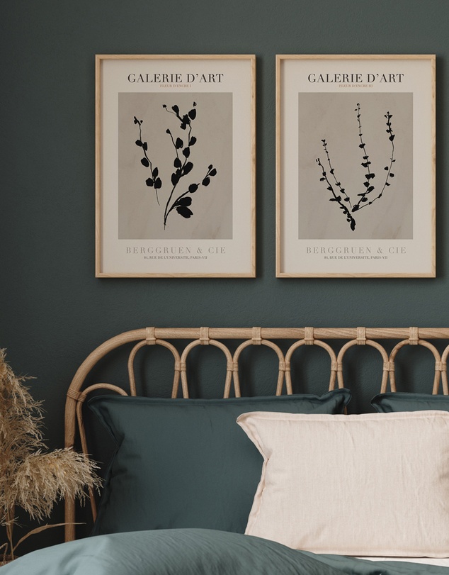 Olive et Oriel - Fleur D'Encre I