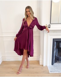 Esther Luxe - Bryleigh Dress - Bordeaux