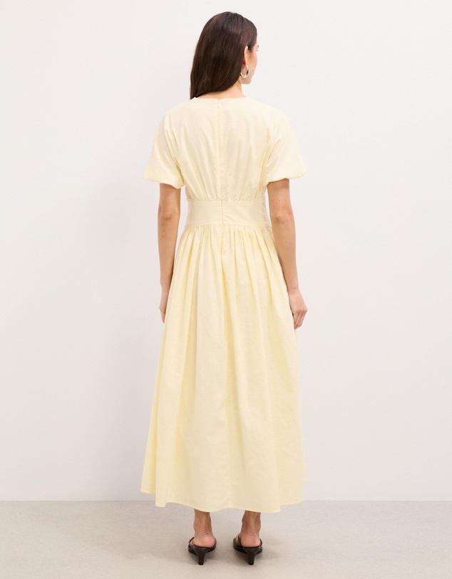 The Fated - Gallery Waisted Midi Dress