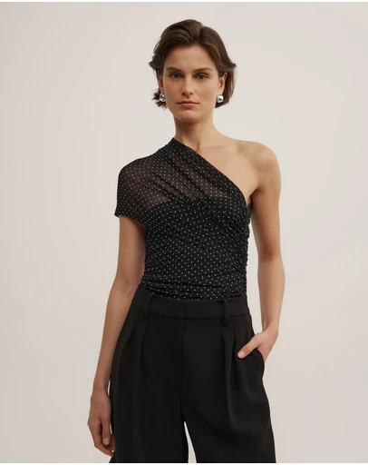 Witchery - Mesh Overlay Top