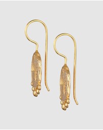 Haze & Glory - ICONIC EXCLUSIVE - Earrings Hanger Maahes 925 Sterling Silver Gold-Plated