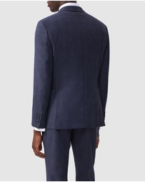 Van Heusen - Wool Blend Check Suit Jacket