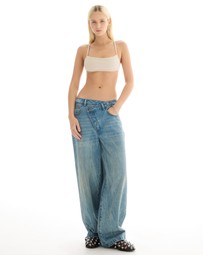 THE TALES - The Tales Cross Over Slouch Denim Jeans