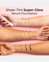 MCoBeauty - Sheer Tint Super Glow Serum Foundation - 3-4 (Light Medium)