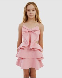 Bardot Junior - Tulip Bow Dress - Kids-Teens