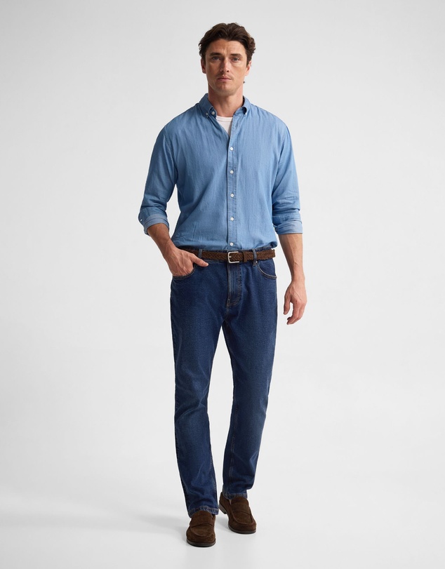 Oxford - Rover Washed Denim Shirt