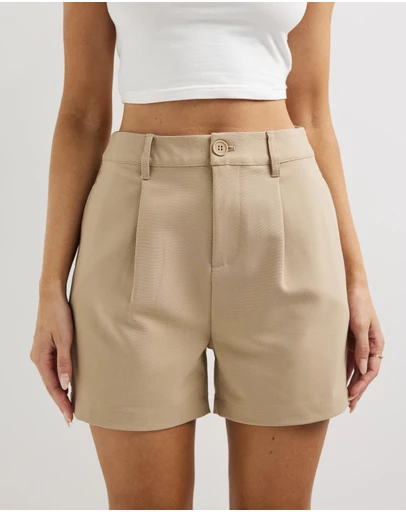Dazie - Heritage Tailored Woven Shorts