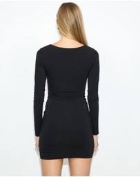 Dazie - Alexis Reversible Buckle Mini Dress