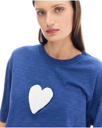 THE TALES - We Love Velvet Heart Street Tee