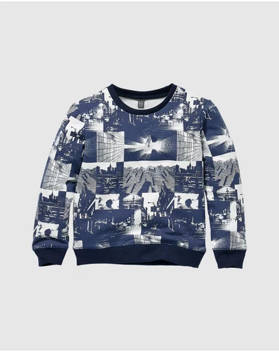 Quapi - Kenzio Photo Print Jumper - Kids-Teens