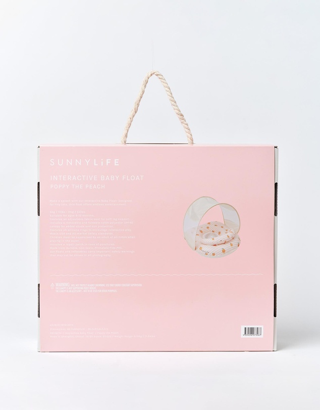 Sunnylife - Poppy the Peach Interactive Baby Float - Babies