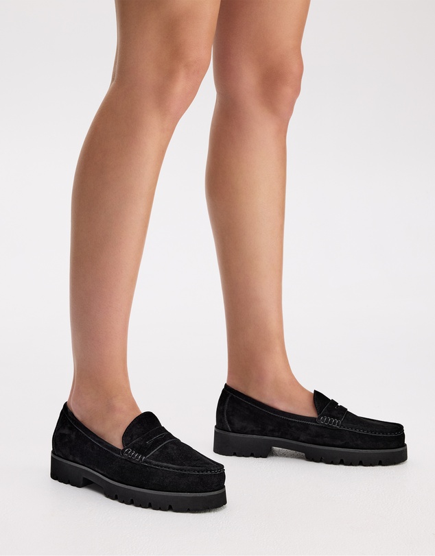 Edward Meller - HENDRIX Penny Loafer on Chunky Sole