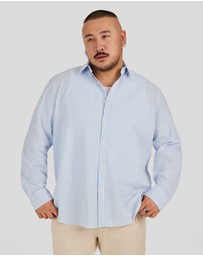 Johnny Bigg - Seersucker Relax Fit Shirt