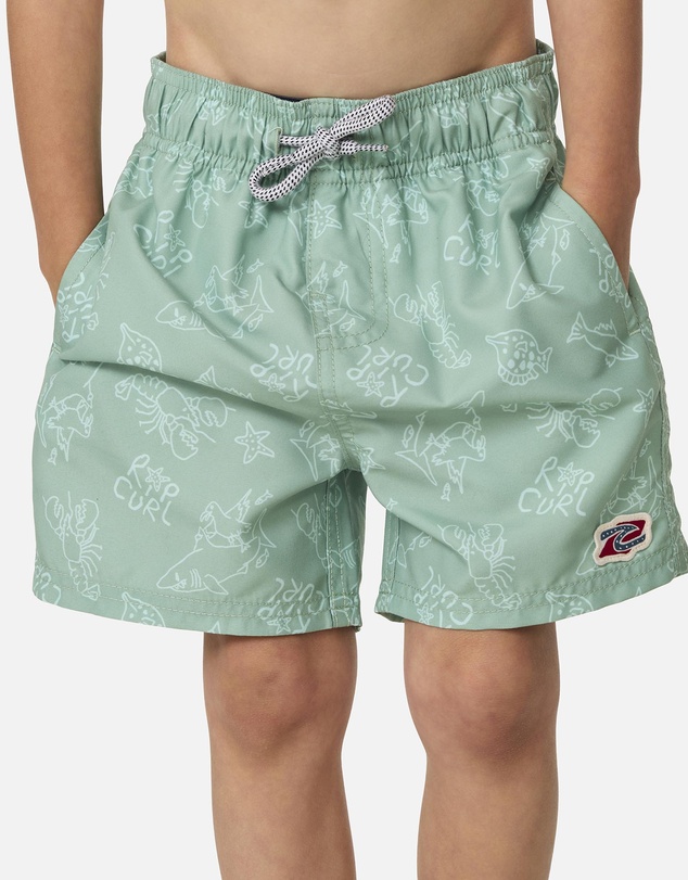 Rip Curl - Ocean Party Volley Shorts - Babies-Kids