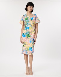 Pink Ruby - Grace V Front Dress