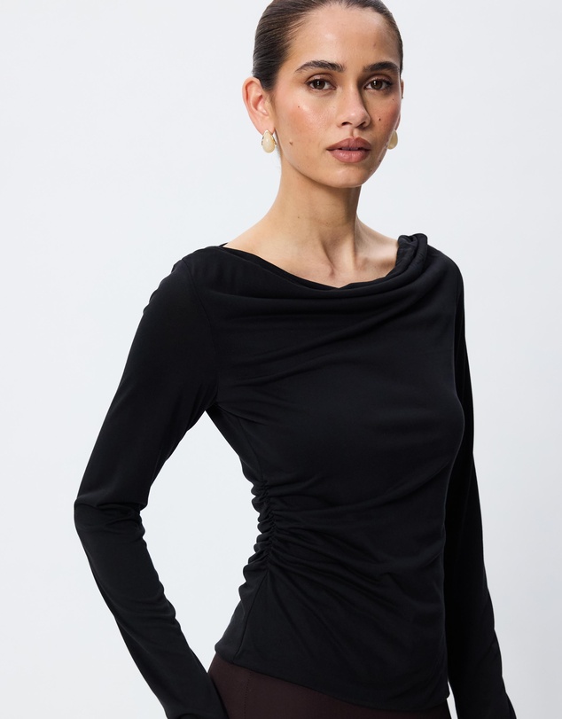 Tussah - Annabelle Boat Neck Long Sleeve Top