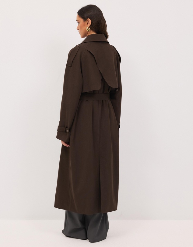 Calli - Karise Relaxed Trench Coat
