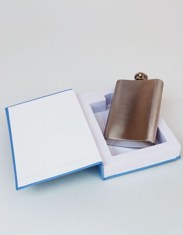 Suck UK - Flask In A Self Help Book