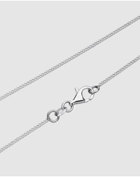Elli Jewelry - Necklace 925 Sterling Silver Crystal Feather