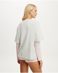 Cotton On Body - Oversized Layered Long Sleeve