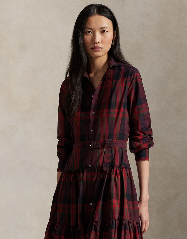 Polo Ralph Lauren - Plaid Tiered Shirtdress