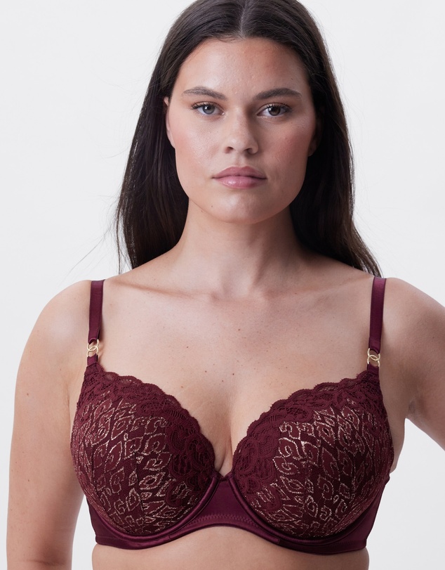 Bras N Things - Edelweis Lightly Lined Bra - Berry