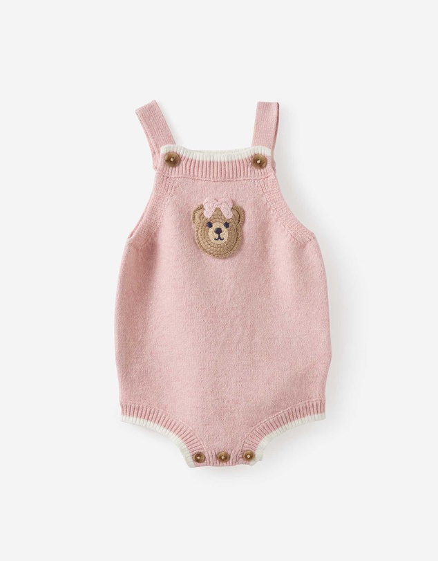 Cotton On Kids - Baby Organic Blend Knit Bubbysuit
