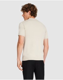 Tarocash - Stilone Zip Knit Polo