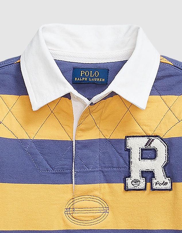Polo Ralph Lauren - Striped Cotton Jersey Rugby Shirt - Kids