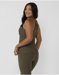Lorna Jane - Amy Fitted Active Rib Tank