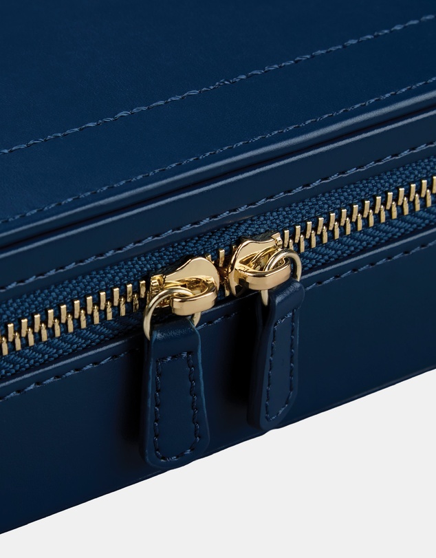 Wolf - WOLF Sophia Travel Zip Case Indigo Fruit Botanical