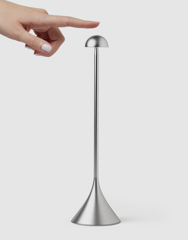 Lexon - Lexon Steli Dome Infinitely Pairable Table Lamp - Alu Polish